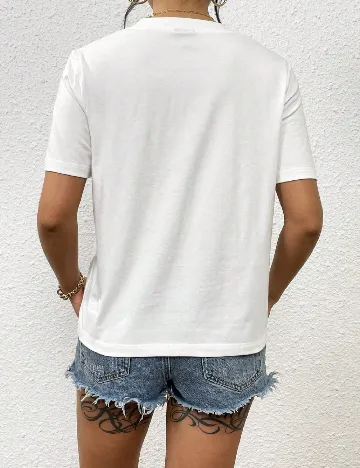 Tricou SHEIN, alb