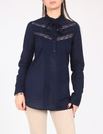 Bluza Bershka, bleumarin