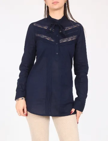 Bluza Bershka, bleumarin