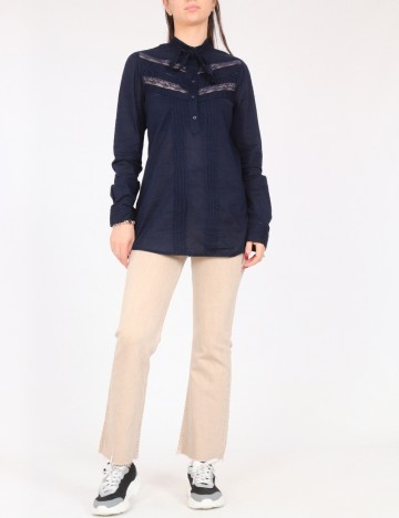 Bluza Bershka, bleumarin