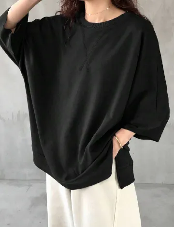 Bluza Friful, negru