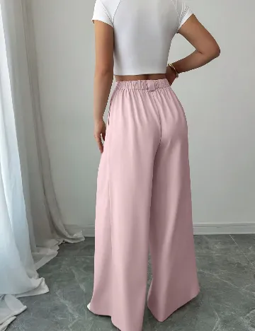 Pantaloni SHEIN, roz