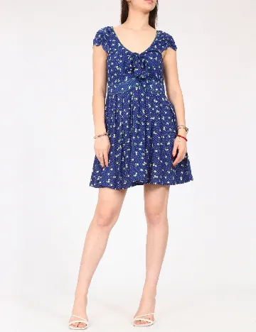Rochie scurta Zara, albastru