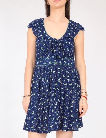 Rochie scurta Zara, albastru