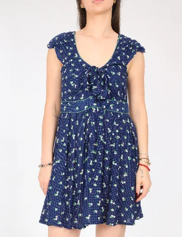 Rochie scurta Zara, albastru