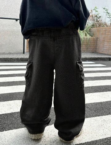 Blugi Shein Kids, negru