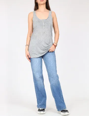 Maiou Bershka, gri deschis