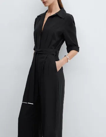Salopeta Mango, negru