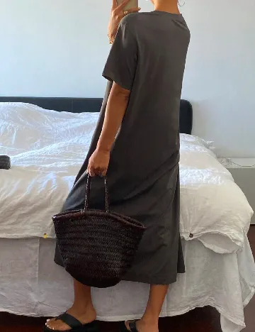 Rochie medie Livesso, gri