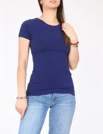 Tricou Zara, bleumarin