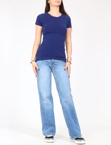 Tricou Zara, bleumarin