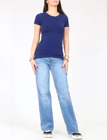 Tricou Zara, bleumarin