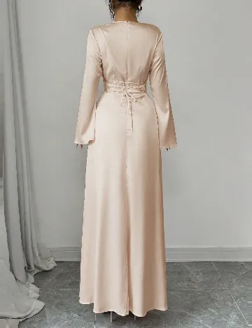 Rochie lunga SHEIN, crem