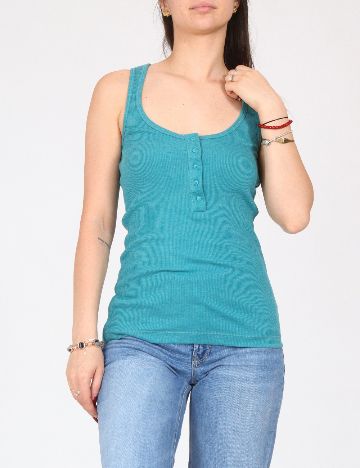 Maiou Bershka, turcoaz