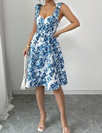 Rochie scurta SHEIN, albastru