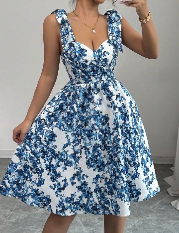 Rochie scurta SHEIN, albastru