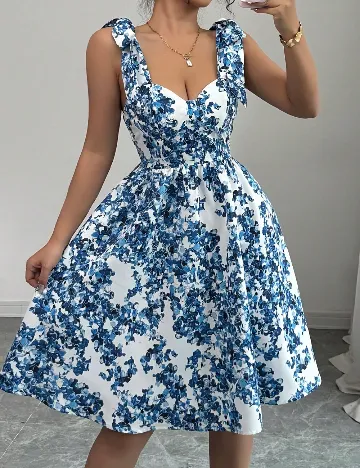 Rochie scurta SHEIN, albastru