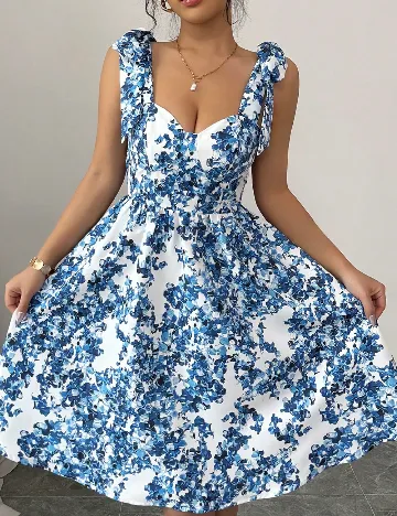 Rochie scurta SHEIN, albastru