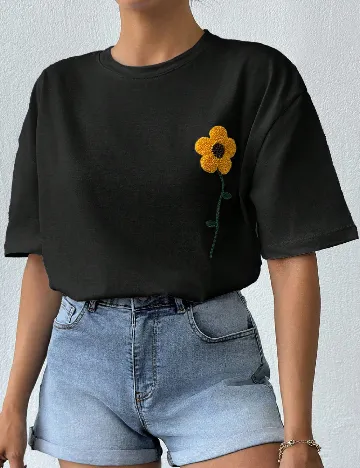 Tricou SHEIN, negru
