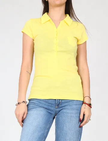 Tricou Bershka, galben