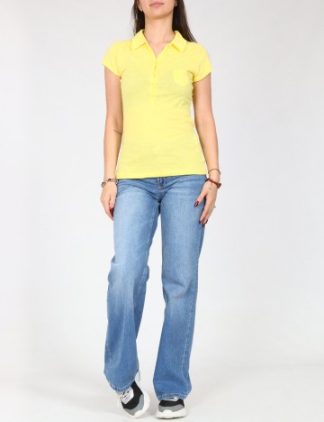 Tricou Bershka, galben