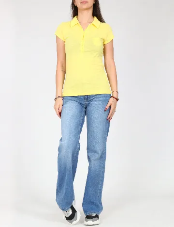 Tricou Bershka, galben