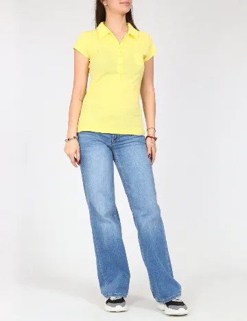 Tricou Bershka, galben