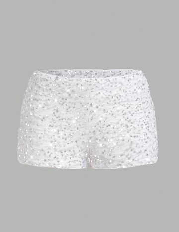 Pantaloni scurti SHEIN, albastru