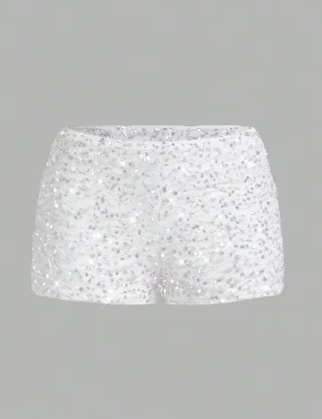 Pantaloni scurti SHEIN, albastru