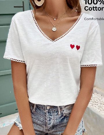 Tricou SHEIN, alb