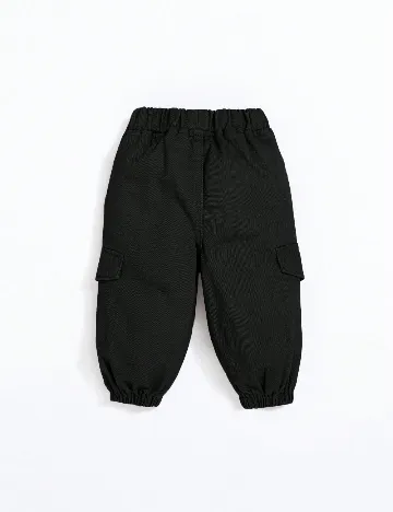 Pantaloni Shein Kids, negru