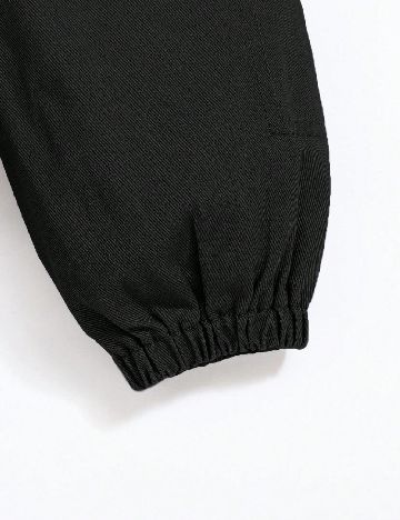 Pantaloni Shein Kids, negru