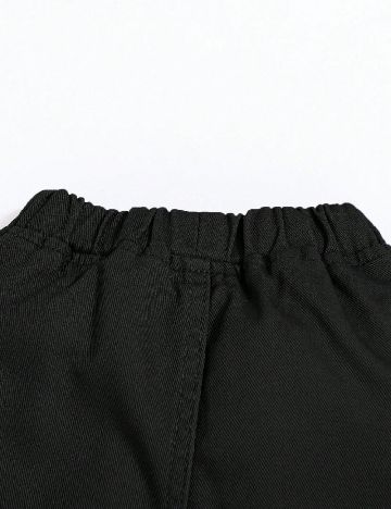 Pantaloni Shein Kids, negru