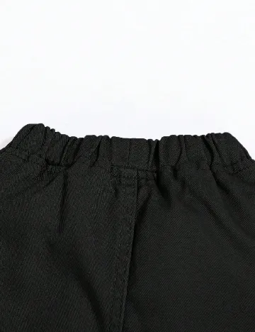 Pantaloni Shein Kids, negru