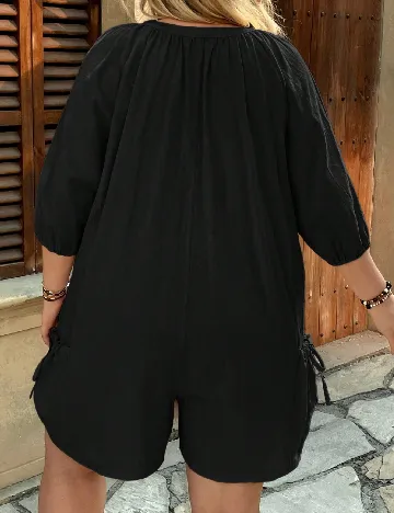 Salopeta SHEIN CURVE, negru