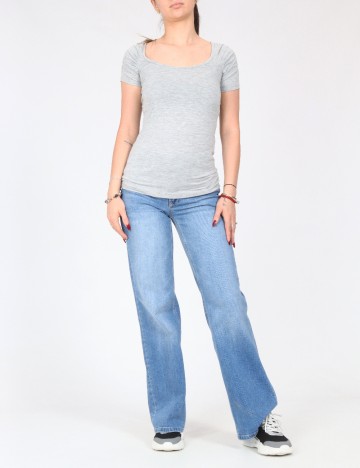 Tricou Bershka, gri