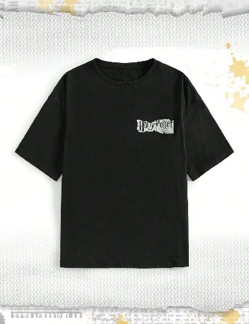 Tricou Romwe, negru