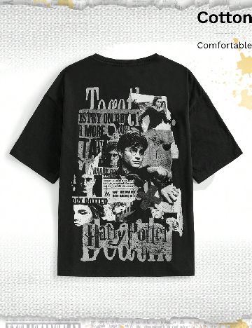 Tricou Romwe, negru