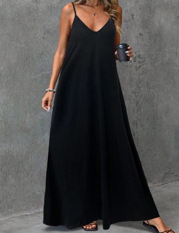Rochie lunga SHEIN, negru