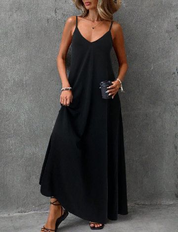 Rochie lunga SHEIN, negru
