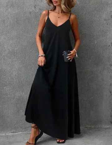 Rochie lunga SHEIN, negru