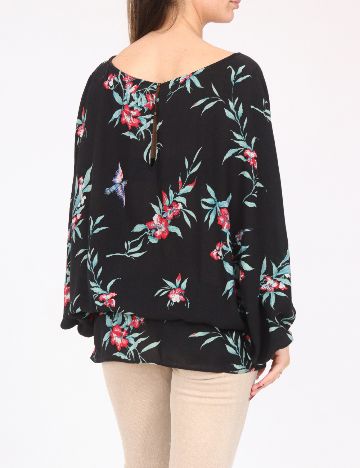 Bluza Oversize Zara, negru