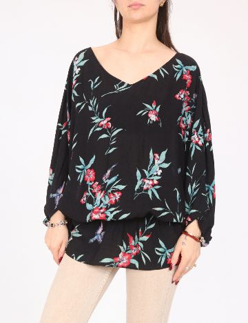 Bluza Oversize Zara, negru