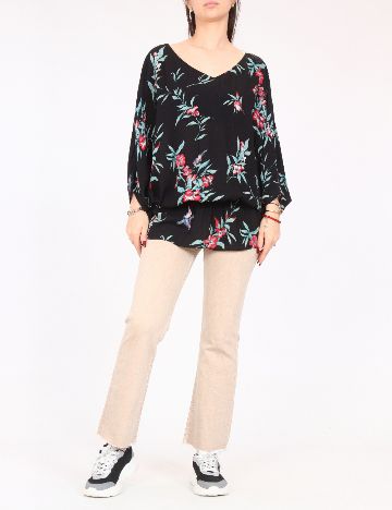 Bluza Oversize Zara, negru