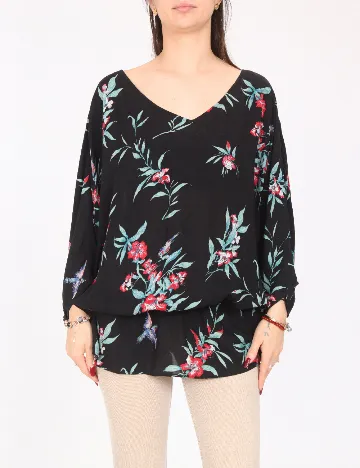 Bluza Oversize Zara, negru