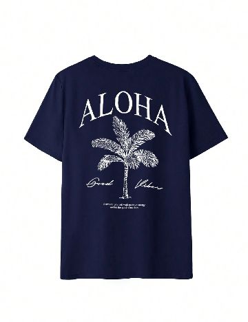 Tricou SHEIN, bleumarin