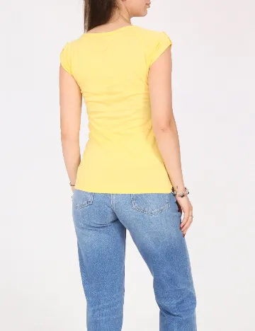 Tricou Bershka, galben