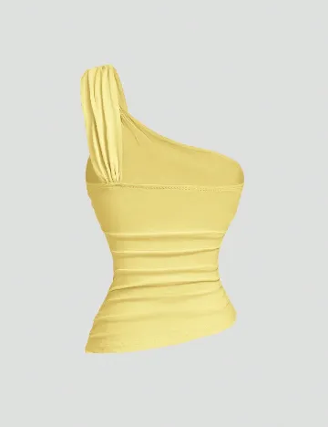 Top SHEIN, galben