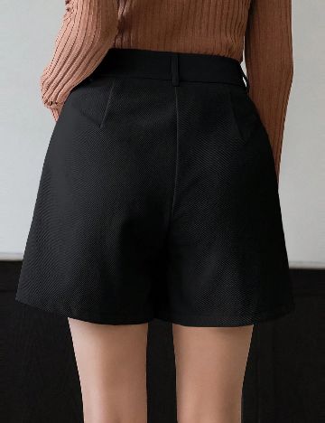 Pantaloni scurti SHEIN, negru