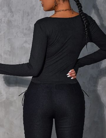 Bluza SHEIN, negru